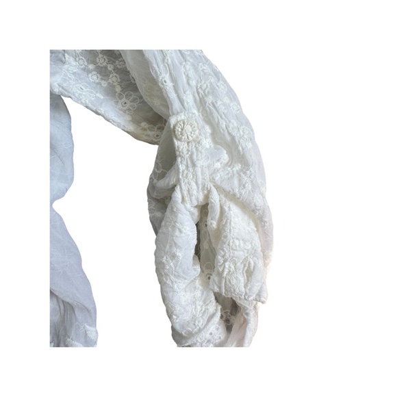 Johnny Was Ellie Cupro white tunic top size PL - Picture 4 of 8